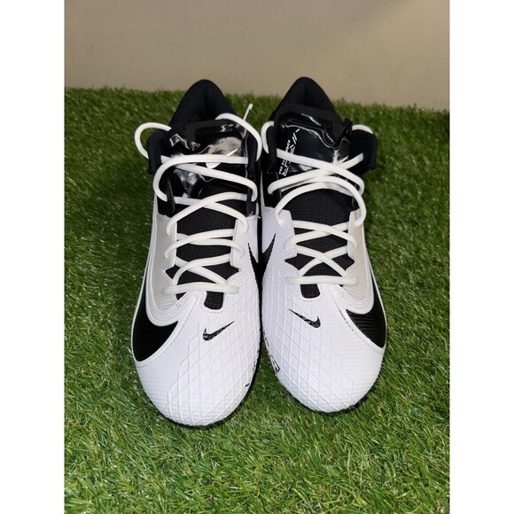 Nike Vapor Edge Elite 360 2 Football Cleats Black White FD5713-004 Mens 11.5 NEW